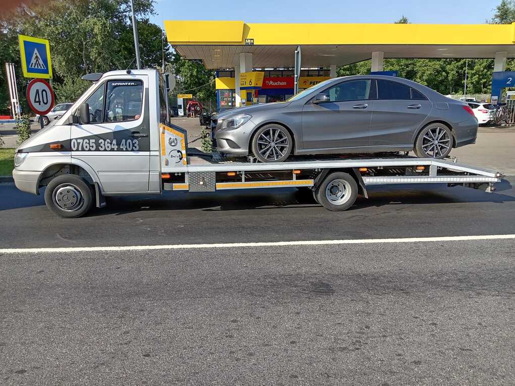 Transport auto Dor Help pe șosea